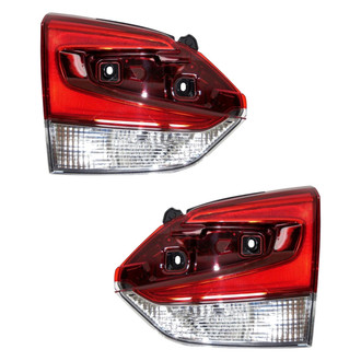 Depo® - Driver and Passenger Side Inner Replacement Tail Lights (CAPA Certified)