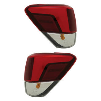 Depo® - Driver and Passenger Side Outer Replacement Tail Lights (Standard Line)
