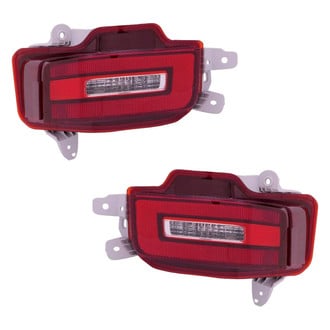 Depo® - Driver and Passenger Side Replacement Backup Lights (CAPA Certified)