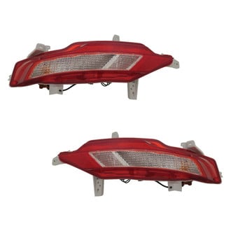 Depo® - Driver and Passenger Side Replacement Backup Lights (CAPA Certified)