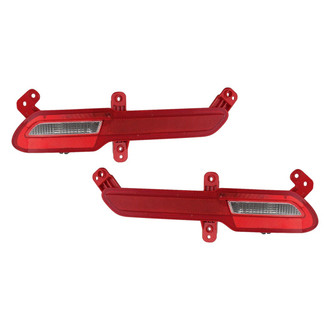 Depo® - Driver and Passenger Side Replacement Backup Lights (CAPA Certified)
