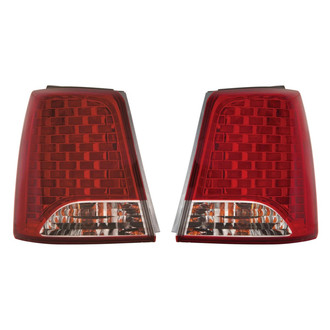 Depo® - Driver and Passenger Side Outer Replacement Tail Lights (CAPA Certified)