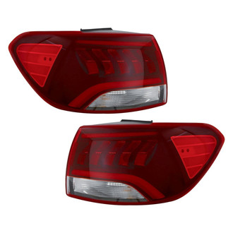 Depo® - Driver and Passenger Side Outer Replacement Tail Lights (CAPA Certified)