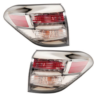 Depo® - Driver and Passenger Side Outer Replacement Tail Lights (Standard Line)