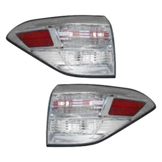 Depo® - Driver and Passenger Side Outer Replacement Tail Lights (Standard Line)
