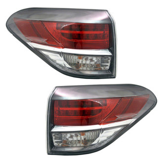 Depo® - Driver and Passenger Side Outer Replacement Tail Lights (CAPA Certified)