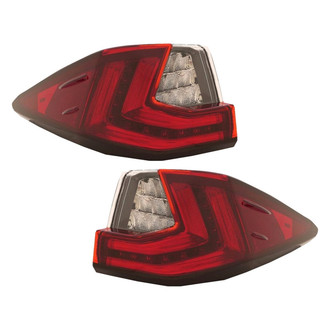 Depo® - Driver and Passenger Side Outer Replacement Tail Lights (CAPA Certified)