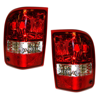 Depo® - Driver and Passenger Side Replacement Tail Lights (Standard Line)