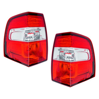 Depo® - Driver and Passenger Side Replacement Tail Lights (Standard Line)