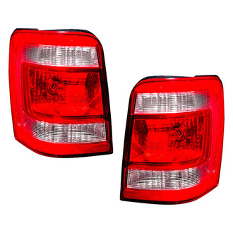 Depo® - Driver and Passenger Side Replacement Tail Lights (Standard Line)