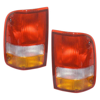 Depo® - Driver and Passenger Side Replacement Tail Lights (Standard Line)