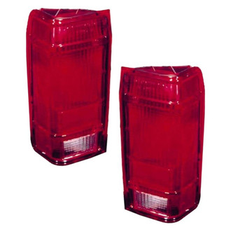 Depo® - Driver and Passenger Side Replacement Tail Light Lens and Housings (Standard Line)