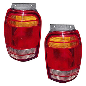 Depo® - Driver and Passenger Side Replacement Tail Lights (CAPA Certified)