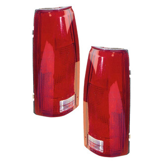 Depo® - Driver and Passenger Side Replacement Tail Light Lens and Housings (Standard Line)