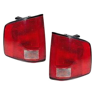 Depo® - Driver and Passenger Side Replacement Tail Light Lens and Housings (CAPA Certified)