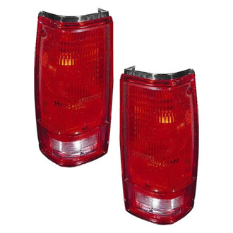 Depo® - Driver and Passenger Side Replacement Tail Lights (Standard Line)