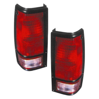 Depo® - Driver and Passenger Side Replacement Tail Lights (Standard Line)