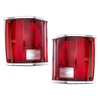 Depo® - Driver and Passenger Side Replacement Tail Lights (Standard Line)
