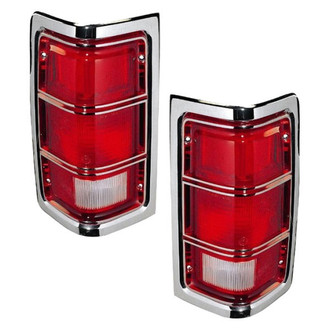 Depo® - Driver and Passenger Side Replacement Tail Lights (Standard Line)