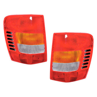 Depo® - Driver and Passenger Side Replacement Tail Lights (Standard Line)