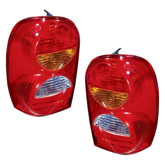 Depo® - Driver and Passenger Side Replacement Tail Lights (CAPA Certified)