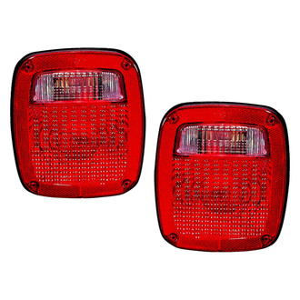 Depo® - Driver and Passenger Side Replacement Tail Lights (CAPA Certified)