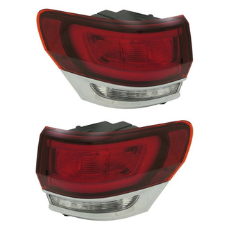 Depo® - Driver and Passenger Side Outer Replacement Tail Lights (CAPA Certified)