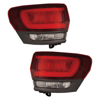 Depo® - Driver and Passenger Side Outer Replacement Tail Lights (CAPA Certified)