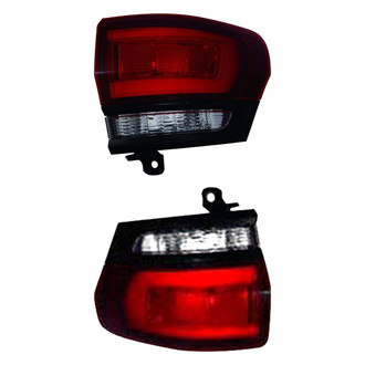 Depo® - Driver and Passenger Side Outer Replacement Tail Lights (Standard Line)