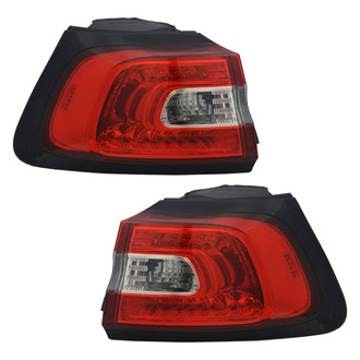 Depo® - Driver and Passenger Side Outer Replacement Tail Lights (CAPA Certified)