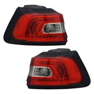 Depo® - Driver and Passenger Side Outer Replacement Tail Lights (Standard Line)