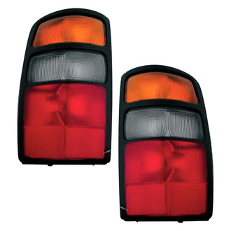 Depo® - Driver and Passenger Side Replacement Tail Light Lens and Housings (Standard Line)