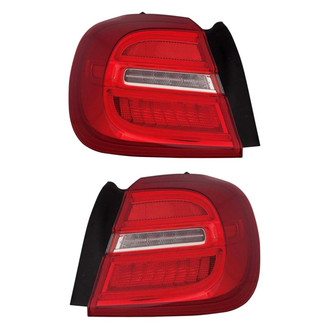 Depo® - Driver and Passenger Side Outer Replacement Tail Lights (CAPA Certified)