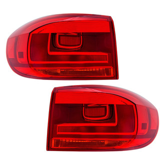 Depo® - Driver and Passenger Side Outer Replacement Tail Lights (CAPA Certified)