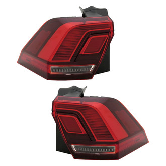 Depo® - Driver and Passenger Side Outer Replacement Tail Lights (CAPA Certified)