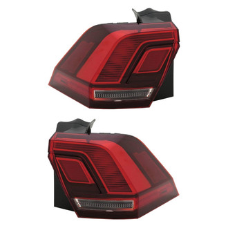 Depo® - Driver and Passenger Side Outer Replacement Tail Lights (Standard Line)