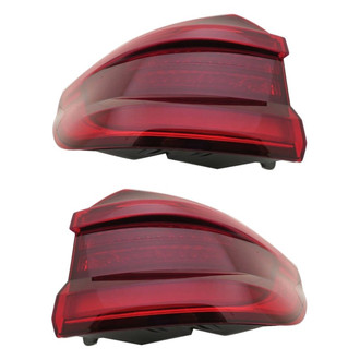 Depo® - Driver and Passenger Side Outer Replacement Tail Lights (CAPA Certified)