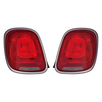 Depo® - Driver and Passenger Side Replacement Tail Light Lens and Housings (CAPA Certified)