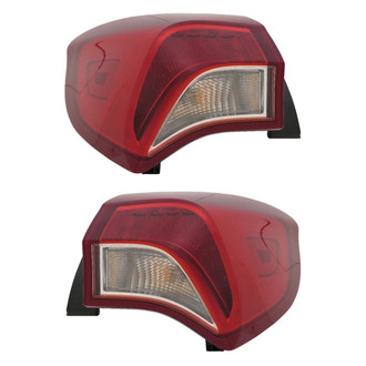 Depo® - Driver and Passenger Side Outer Replacement Tail Lights (CAPA Certified)