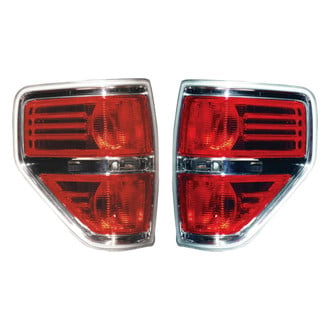 Depo® - Driver and Passenger Side Replacement Tail Light Lens and Housings (Standard Line)