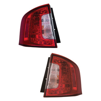 Depo® - Driver and Passenger Side Replacement Tail Lights (Standard Line)