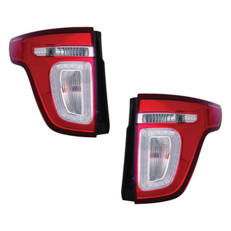 Depo® - Driver and Passenger Side Replacement Tail Lights (CAPA Certified)