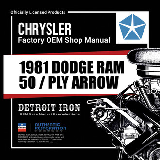 Detroit Iron® - CD Repair/Part Manual