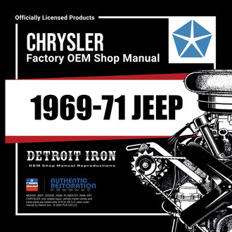 Detroit Iron® - CD Repair/Part Manual