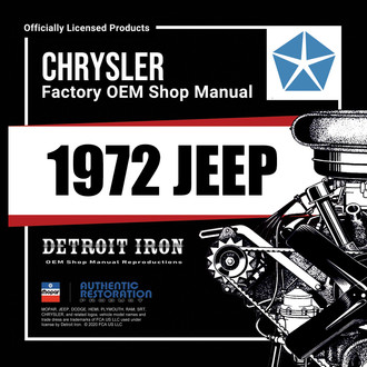 Detroit Iron® - CD Repair/Part Manual