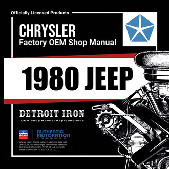 Detroit Iron® - CD Repair/Part Manual