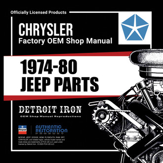 Detroit Iron® - CD Repair/Part Manual