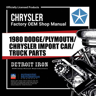 Detroit Iron® - CD Repair/Part Manual