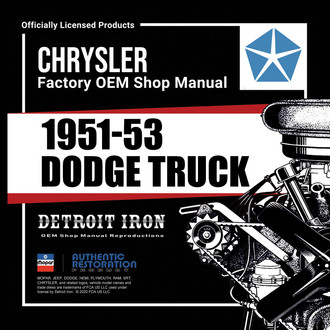 Detroit Iron® - CD Repair/Part Manual