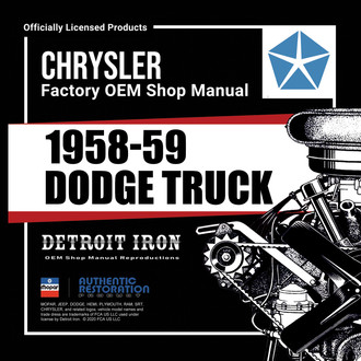 Detroit Iron® - CD Repair/Part Manual
